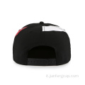 cappello snapback con logo in TPU lucido